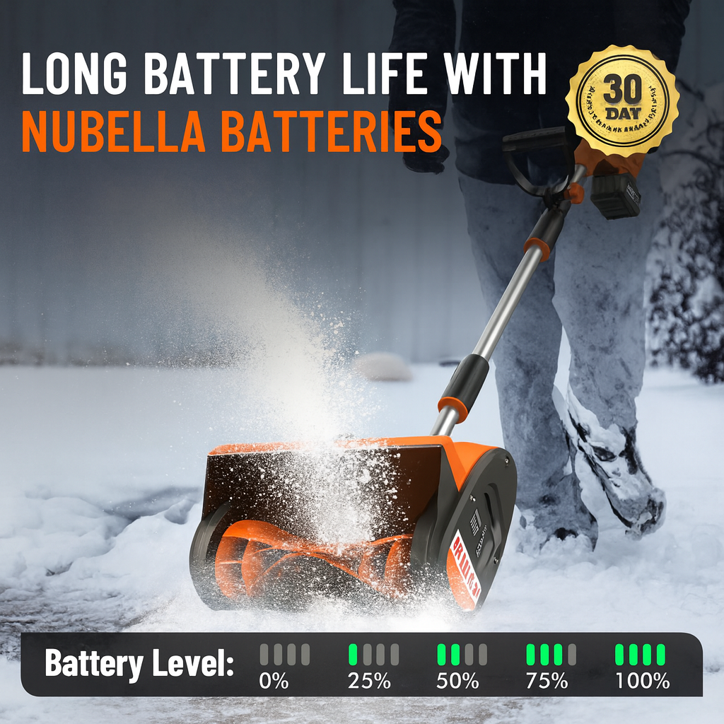 Nubella Cordless Snow Blower